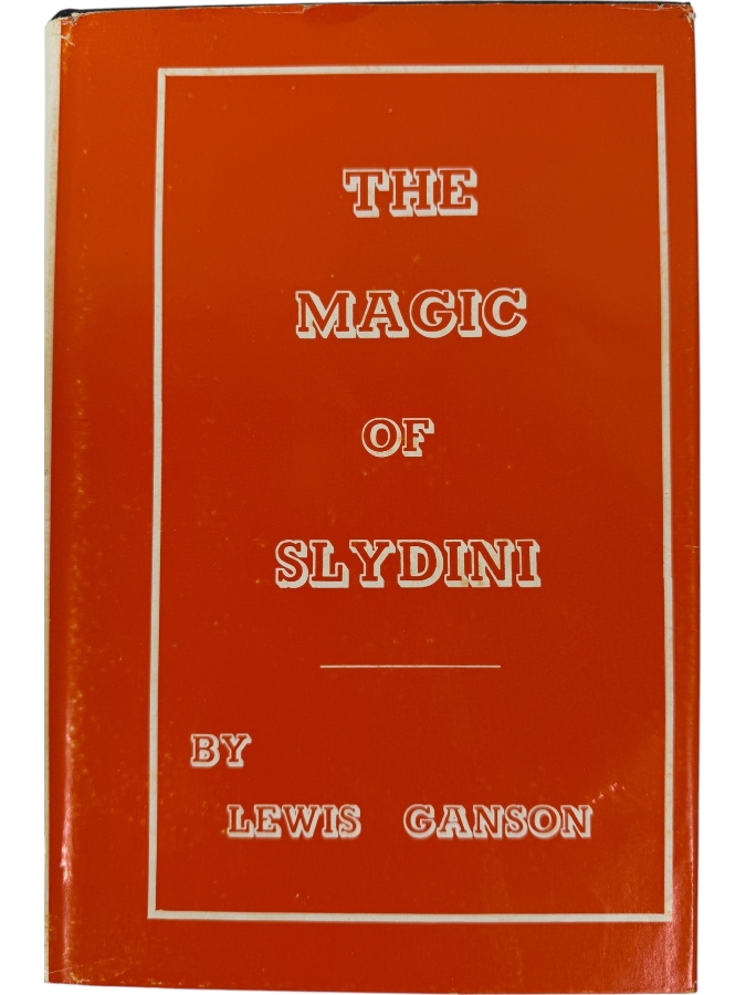 Vintage Hardcover Book The Magic Of Slydini By Lewis Ganson Published By Harry Stanley Unique Magic Studio London, England