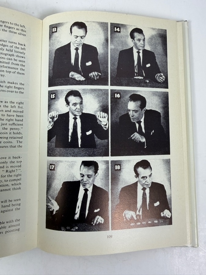 Vintage Hardcover Book The Magic Of Slydini By Lewis Ganson Published By Harry Stanley Unique Magic Studio London, England [Photo 4]