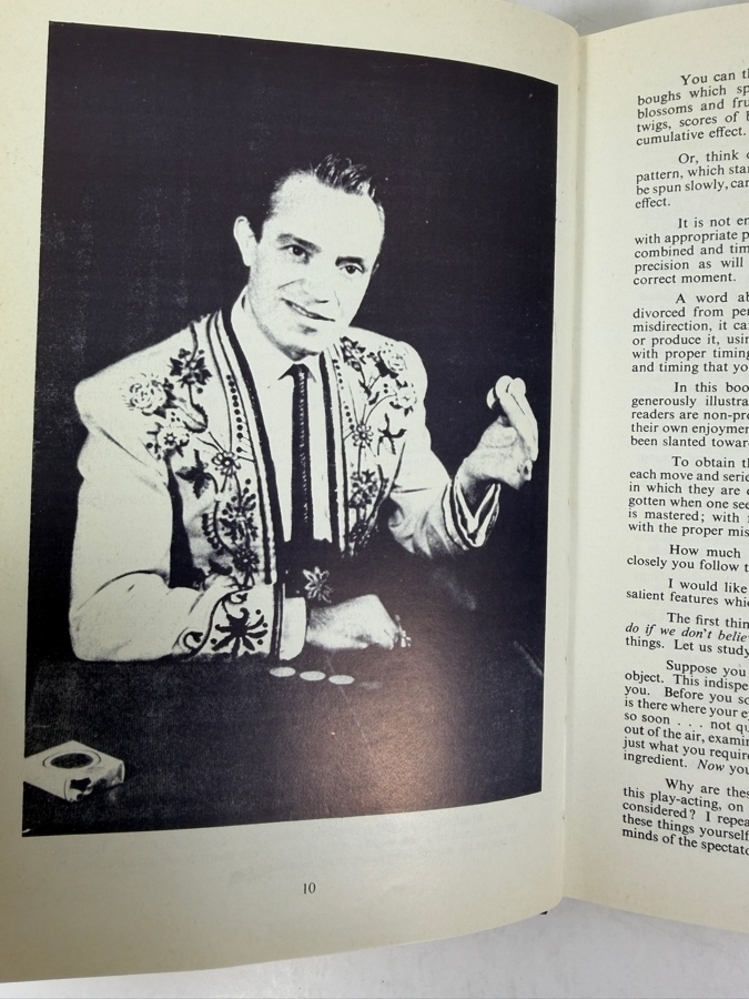 Vintage Hardcover Book The Magic Of Slydini By Lewis Ganson Published By Harry Stanley Unique Magic Studio London, England [Photo 3]