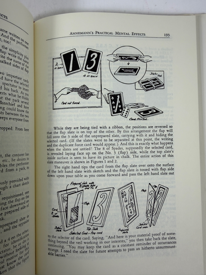 Vintage 1963 Hardcover Book Theodore Annemann's Practical Mental Effects Published By Tannen Magic Inc. [Photo 6]