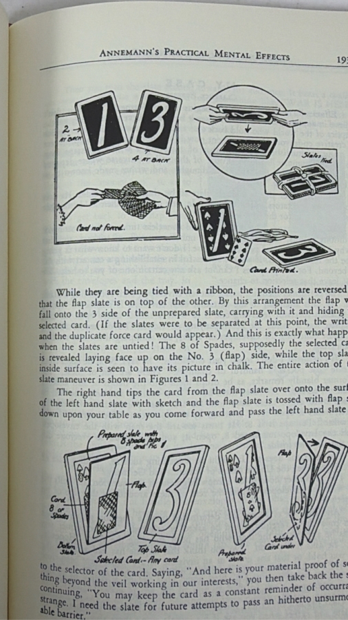 Vintage 1963 Hardcover Book Theodore Annemann's Practical Mental Effects Published By Tannen Magic Inc. [Photo 5]