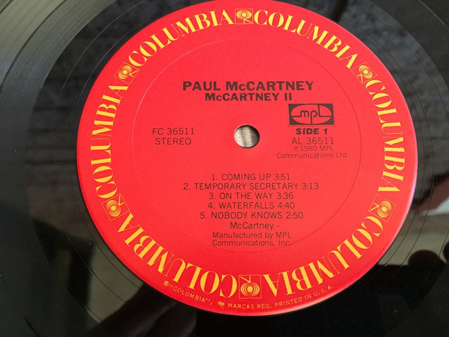 Paul McCartney ‎- McCartney II - Columbia ‎- FC 36511 [Photo 8]