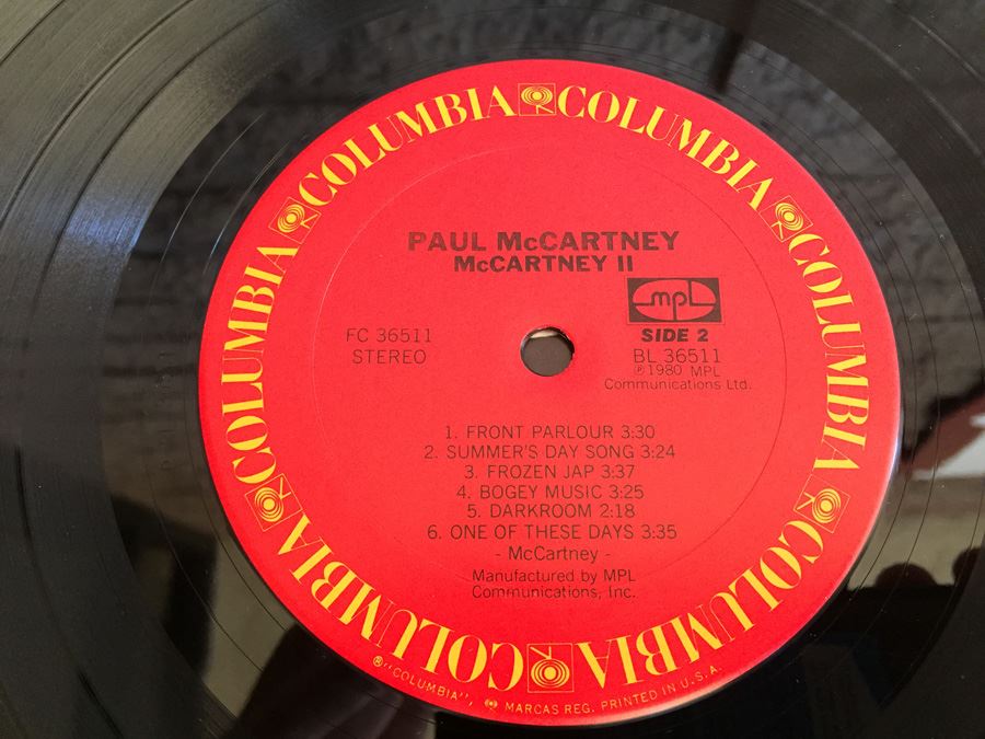 Paul McCartney ‎- McCartney II - Columbia ‎- FC 36511 [Photo 10]