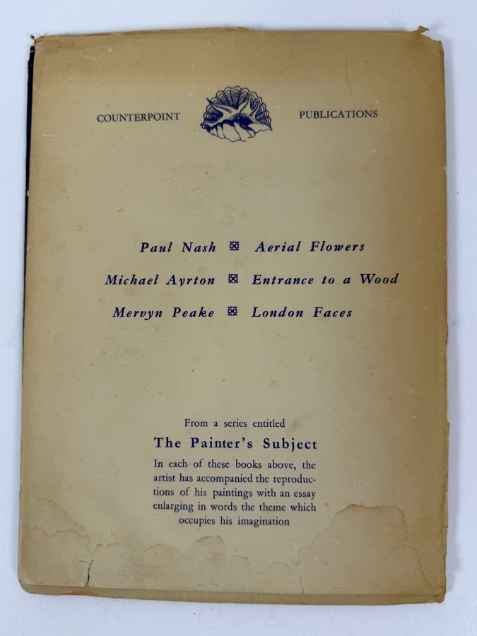 Signed Cecil Collins: Paintings And Drawings (1935-1945) Hardcover Book, Signed Postcard And Signed Personalized Letter (All Signed By Cecil's Wife Elisabeth Collins (1904-2000, English) Who Was Also A Renowned Artist) - See Photos [Photo 20]