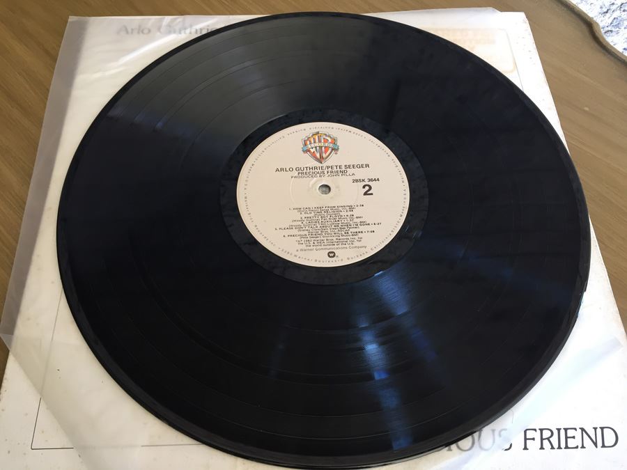 Arlo Guthrie / Pete Seeger ‎- Precious Friend - Warner Bros. Records ‎- 2BSK 3644 - PROMO [Photo 8]