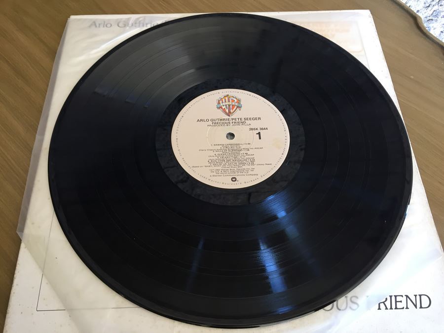 Arlo Guthrie / Pete Seeger ‎- Precious Friend - Warner Bros. Records ‎- 2BSK 3644 - PROMO [Photo 6]