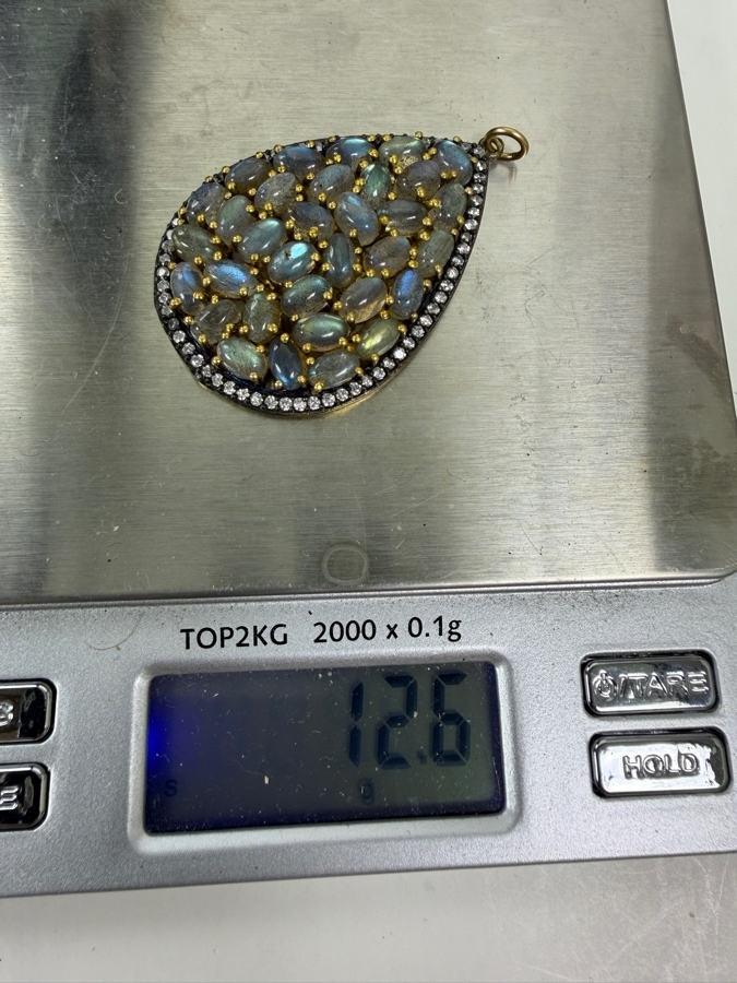 Sterling Silver Pendant 1.75'L 12.6g [Photo 4]