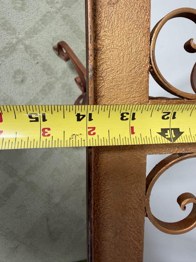 Vintage Italian Gilt Wrought Iron Book Music Lecture Stand 22.5W X 14D X 34H [Photo 5]