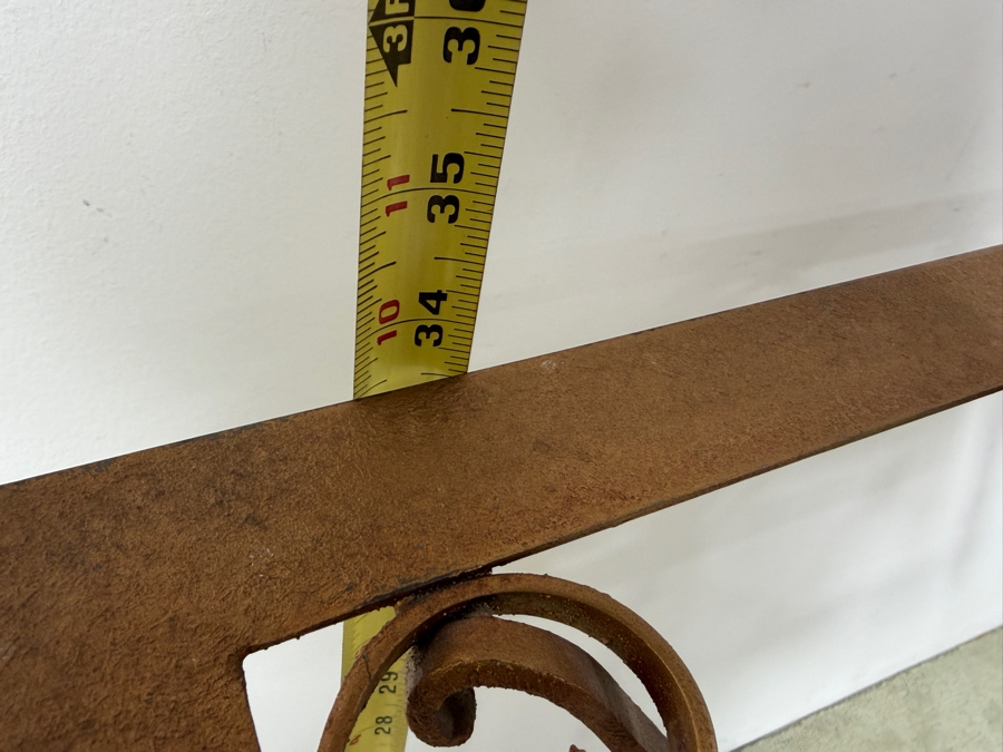 Vintage Italian Gilt Wrought Iron Book Music Lecture Stand 22.5W X 14D X 34H [Photo 6]