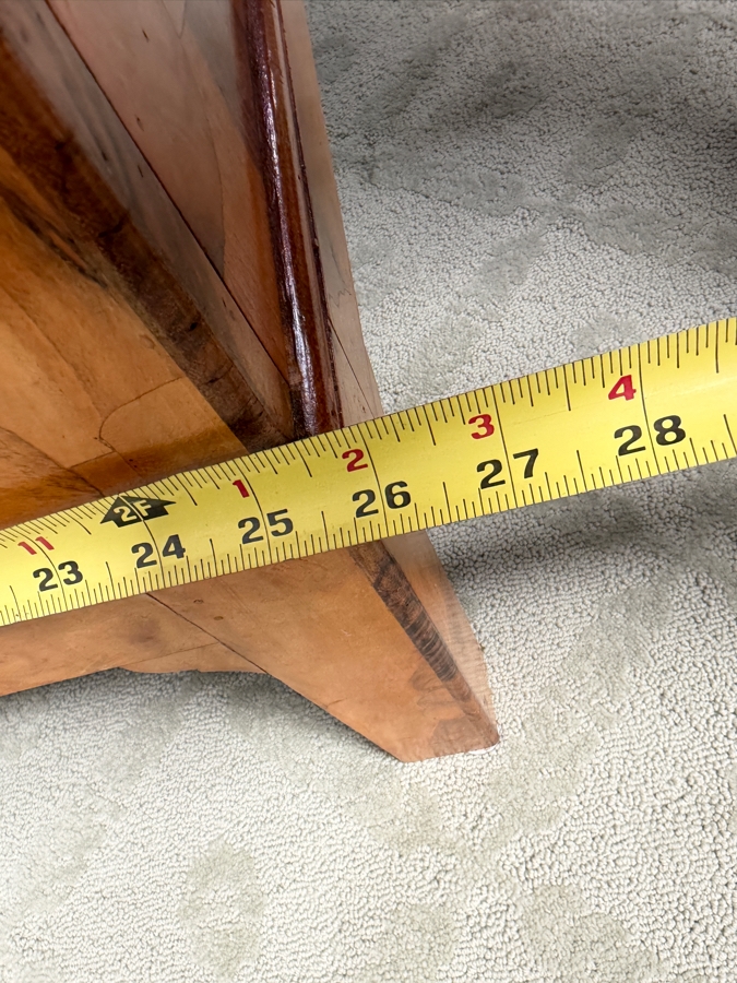 Vintage Hollywood Regency Modern Patchwork Inlay Cocktail Table 50'W X 26'D X 18'H [Photo 9]