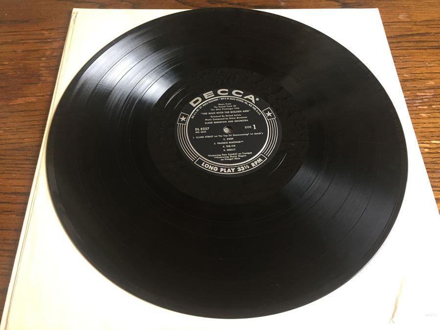 Elmer Bernstein ‎- The Man With The Golden Arm (Soundtrack) - Decca ‎- DL 8257 [Photo 3]