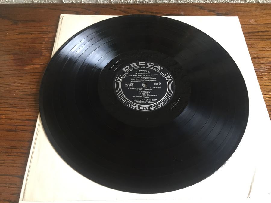Elmer Bernstein ‎- The Man With The Golden Arm (Soundtrack) - Decca ‎- DL 8257 [Photo 4]