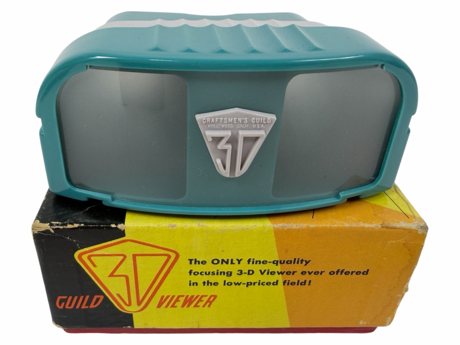 Craftsmen's Guild Of Hollywood, CA 3D Viewer With Original Box