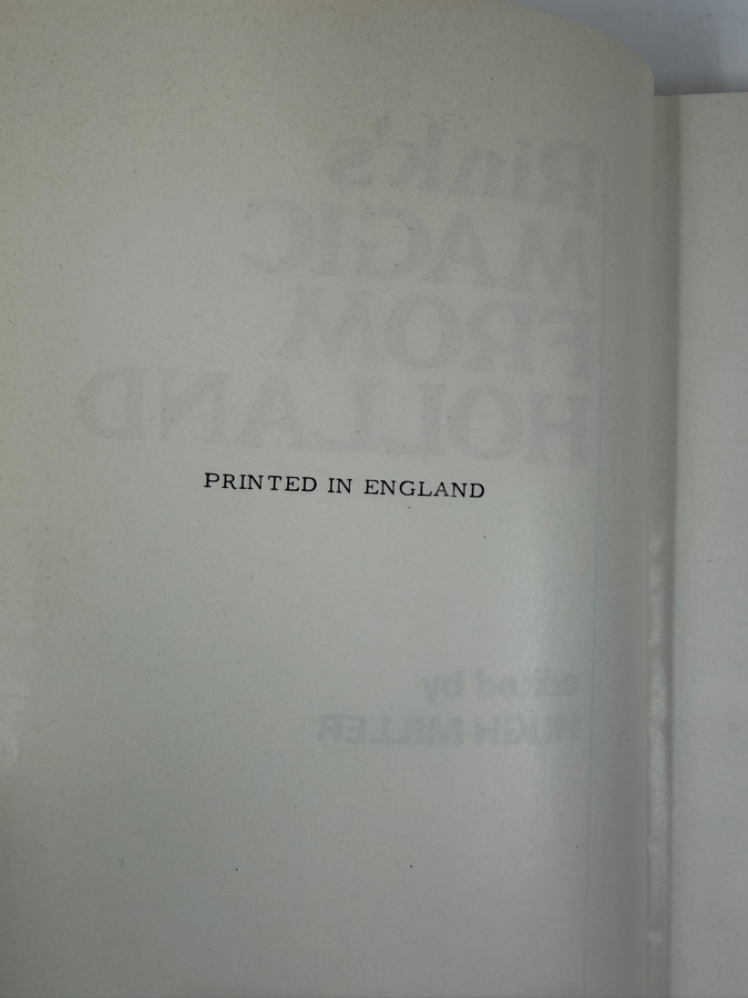 Hardcover Book Rink's Magic From Holland Published By The Supreme Magic Company in Devon, England [Photo 3]