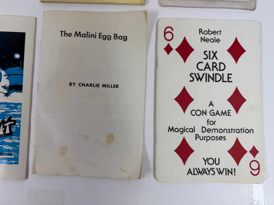 (8) Vintage Magic Trick Books [Photo 4]