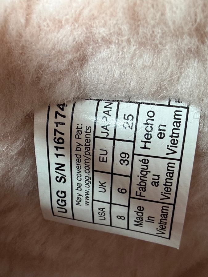 Ugg Women's Classic Ultra Mini Patchwork Suede Shearling Lined Ankle Boots Style 1167174 Size 8 (HA) [Photo 5]