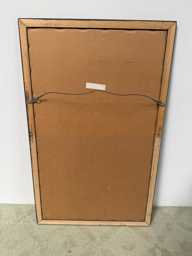 Just Added - Framed Reproduction Travel Poster Titled 'Touggourt' By Artist Roger Irriera Promoting The Algerian Railways In The 1930s Framed 25.5 X 41.5 [Photo 10]