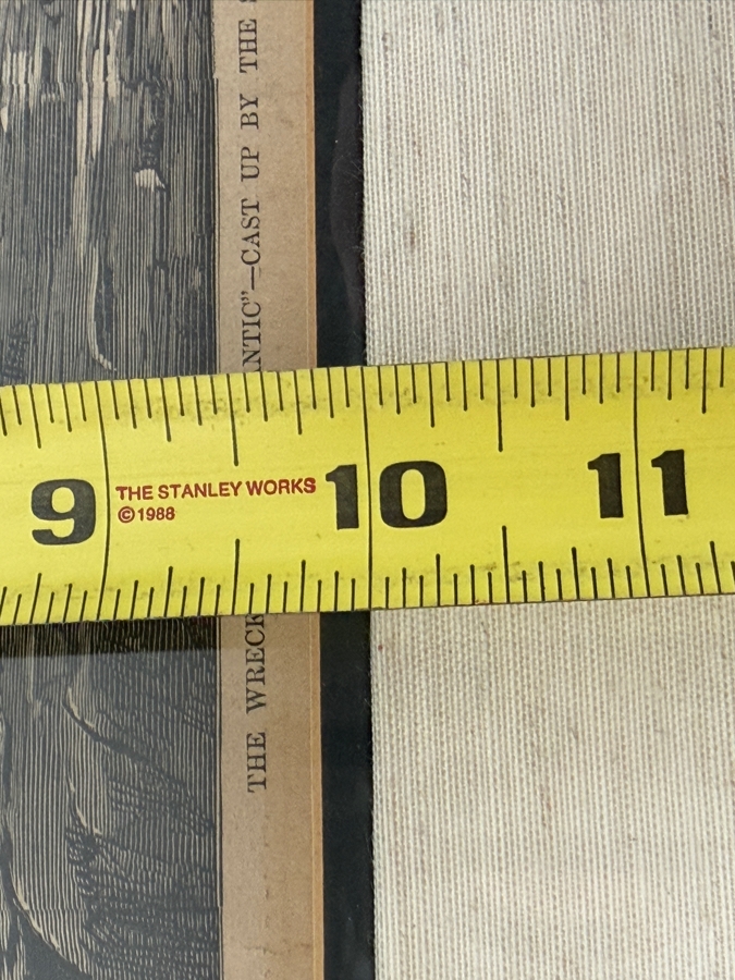 Just Added - Antique Framed Print After Winslow Homer Titled 'The Wreck Of The Atlantic - Cast Up By The Sea' From Harper's Weekly Vol. XVII Published April 26, 1873 14 X 10 Framed 22 X 17.5 [Photo 9]