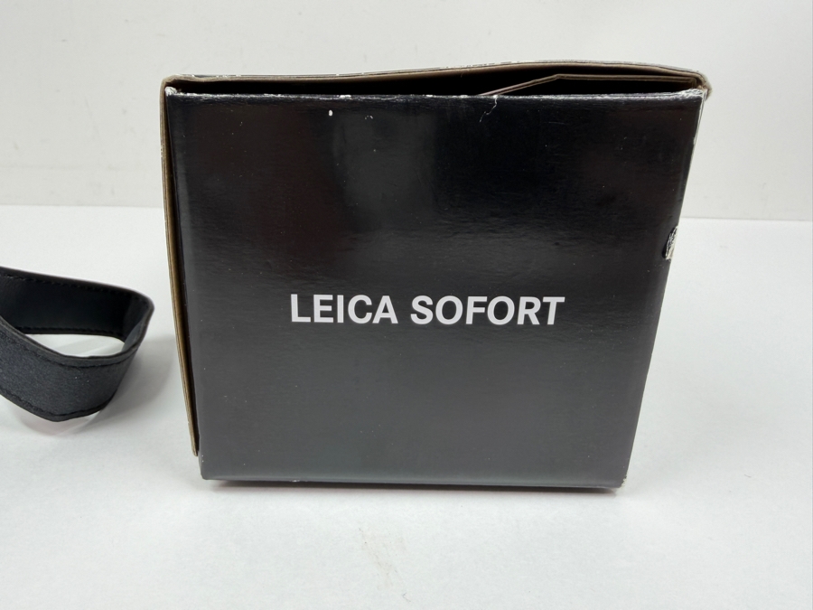 Leica Sofort Instant Camera In Light Blue With Black Strap And Box (HA) [Photo 6]