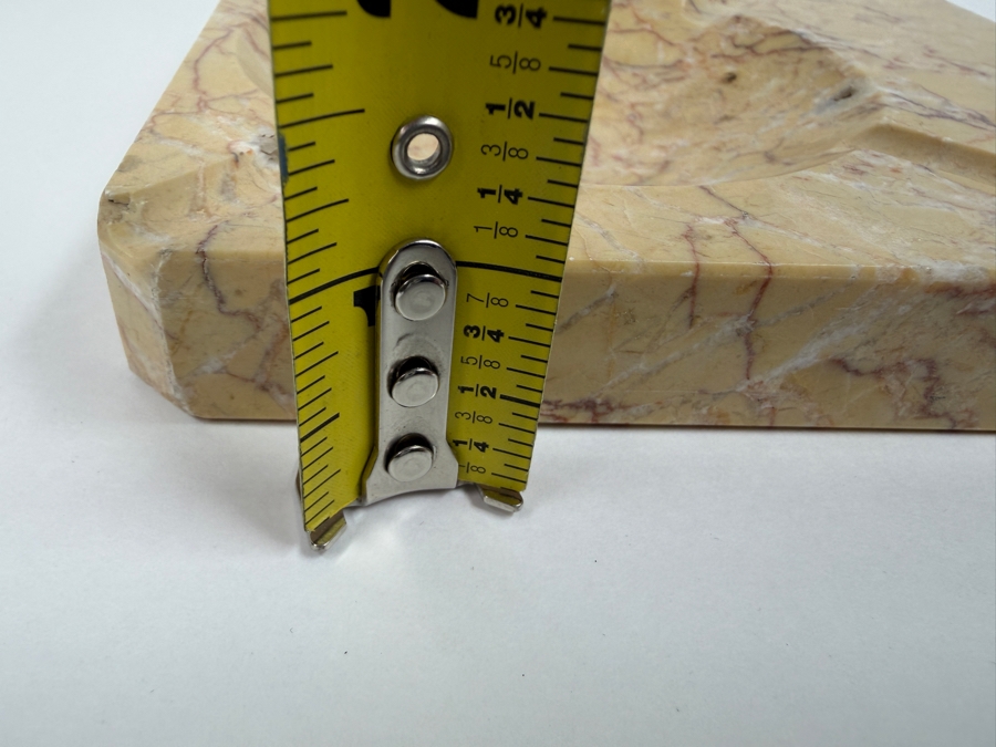 Vintage Marble Ashtray With Natural Veining 6' X 5.25' x 1' (HA) [Photo 7]