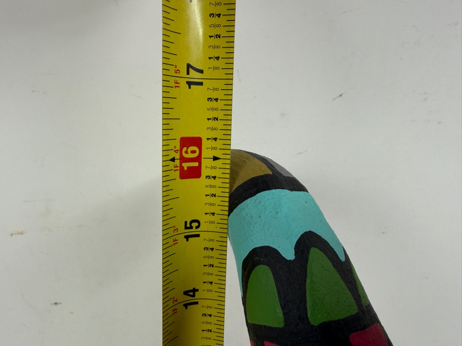 Santos Orellana (B. 1974, American) Original Handcrafted Hand Painted Ceramic Sculpture 'The Art Of Santos' Urban Pop Artwork 14'W X 5'D X 16'H Estimate $2,000-$3,000 [Photo 10]