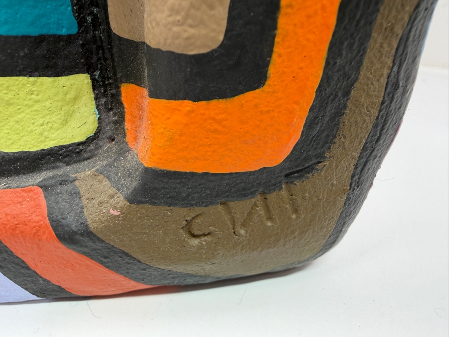 Santos Orellana (B. 1974, American) Original Handcrafted Hand Painted Ceramic Sculpture 'The Art Of Santos' Urban Pop Artwork 14'W X 5'D X 16'H Estimate $2,000-$3,000 [Photo 8]