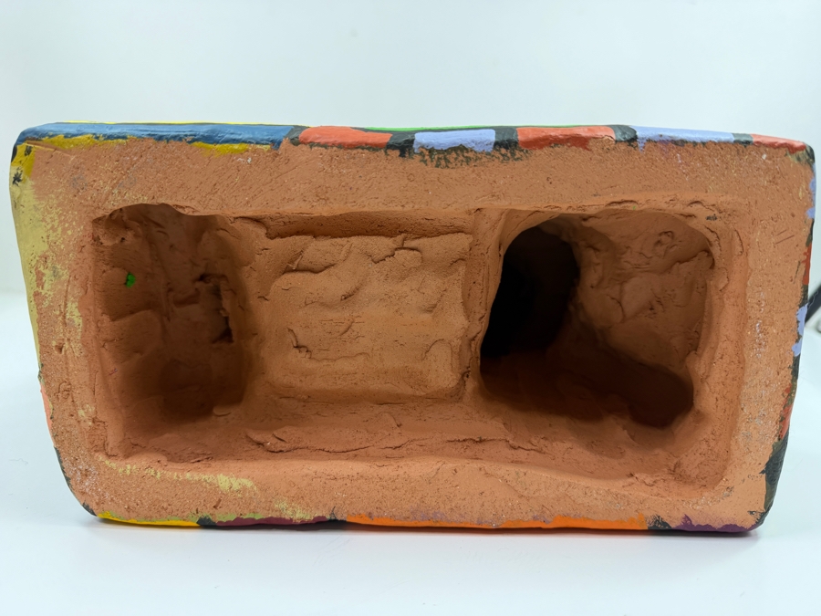 Santos Orellana (B. 1974, American) Original Handcrafted Hand Painted Ceramic Sculpture 'The Art Of Santos' Urban Pop Artwork 14'W X 5'D X 16'H Estimate $2,000-$3,000 [Photo 9]