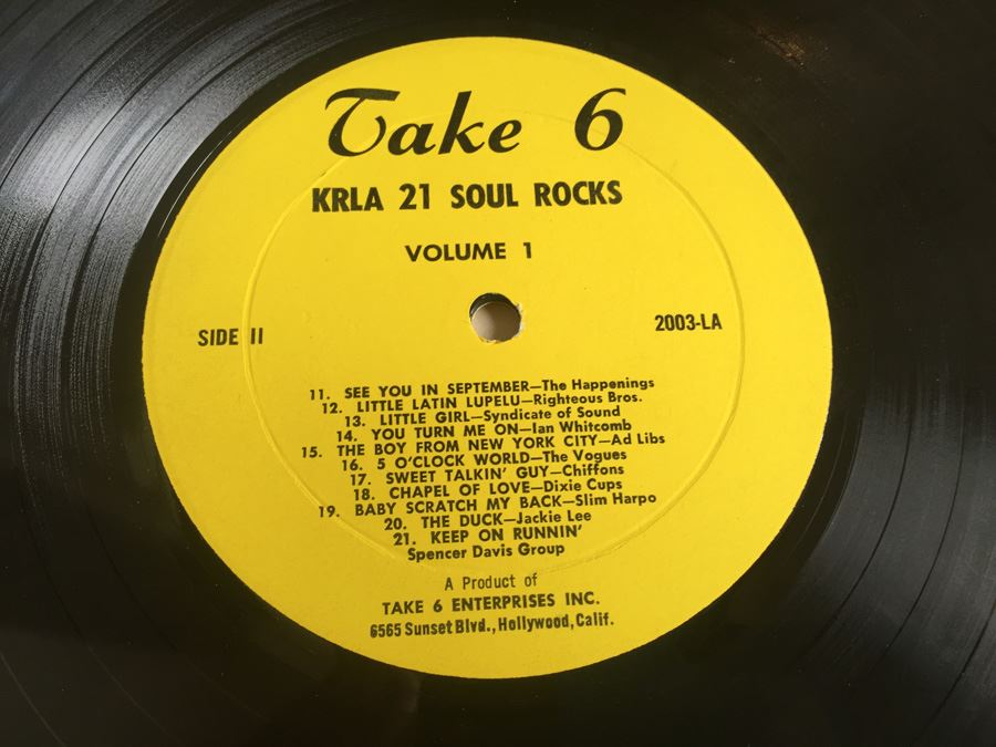 KRLA 21 Solid Rocks Volume I - Take 6 ‎- 2003-LA [Photo 7]