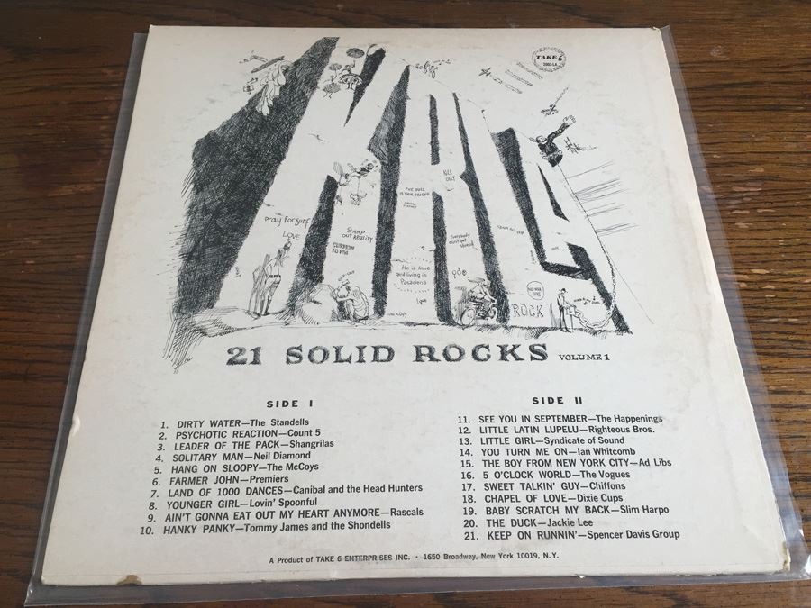 KRLA 21 Solid Rocks Volume I - Take 6 ‎- 2003-LA [Photo 3]