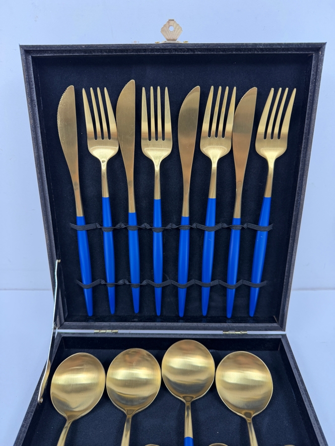 House Of Hampton Jeenat Stainless Steel Flatware Set - Service for 6 (HA) [Photo 3]