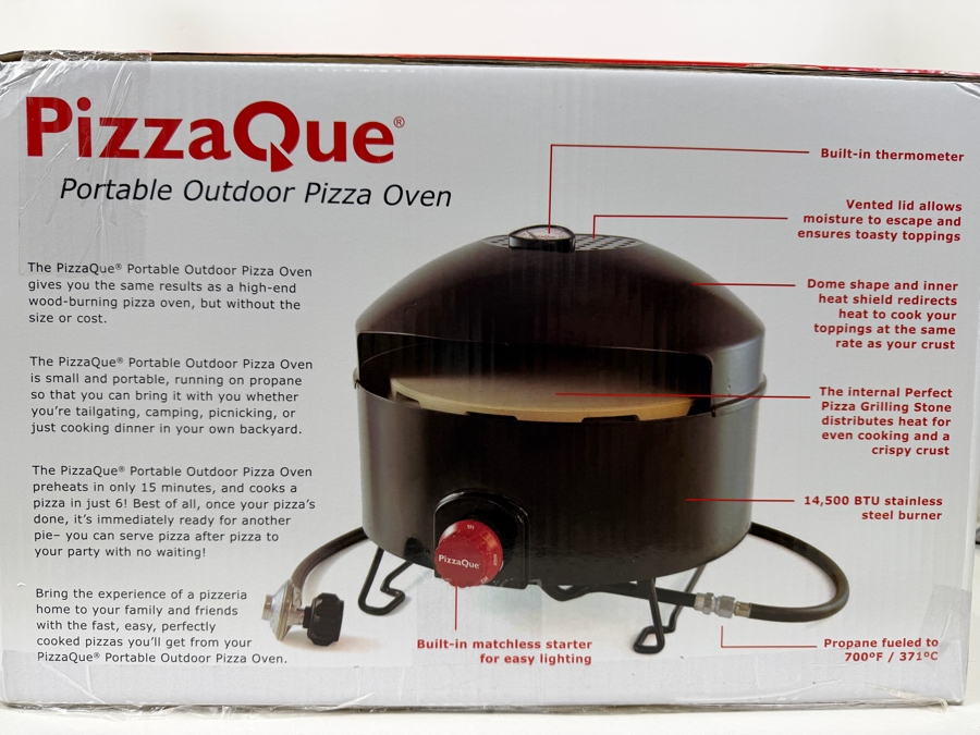 New Pizzacraft PC6500 PizzaQue Portable Outdoor Pizza Oven (HA)
 [Photo 4]