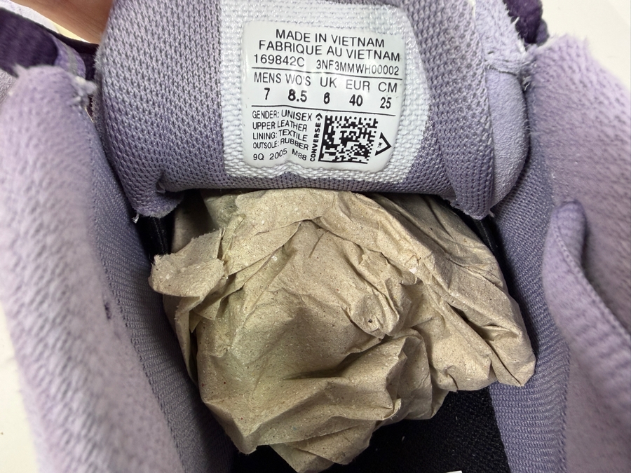 New Converse Gianno Low in Lavender A Collaboration With Tyler, The Creator's Golf Le Fleur Brand Women's Size 8.5 (HA)
 [Photo 6]