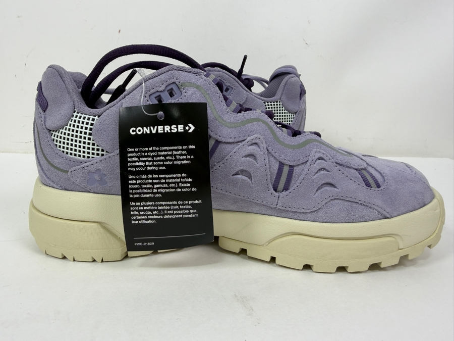 New Converse Gianno Low in Lavender A Collaboration With Tyler, The Creator's Golf Le Fleur Brand Women's Size 8.5 (HA)
 [Photo 3]