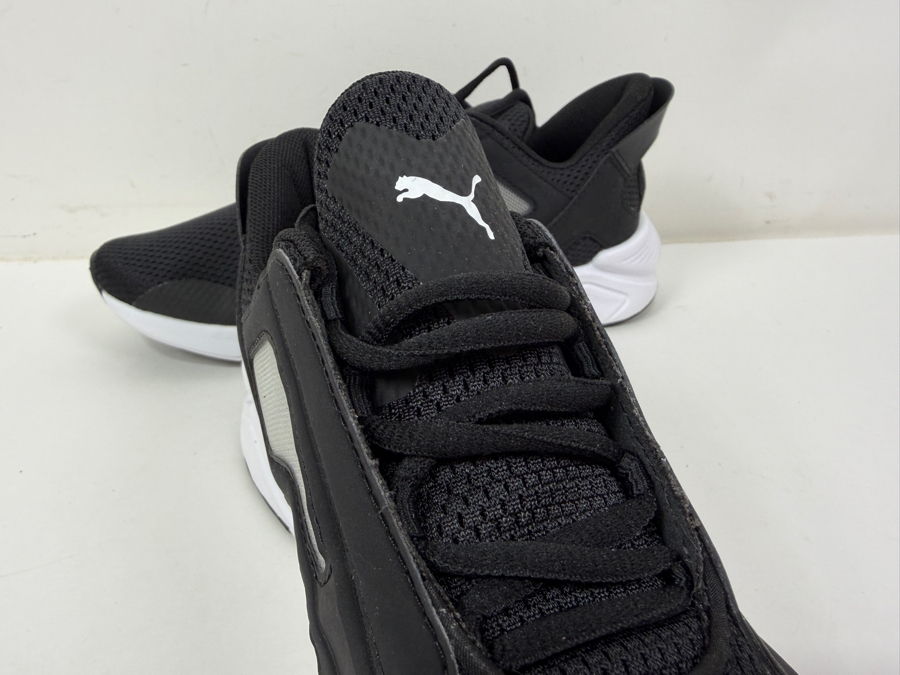 New Puma Women's LQDCELL Method Sneakers Size 8.5 Black White Athletic Training Running Shoes (HA) [Photo 4]
