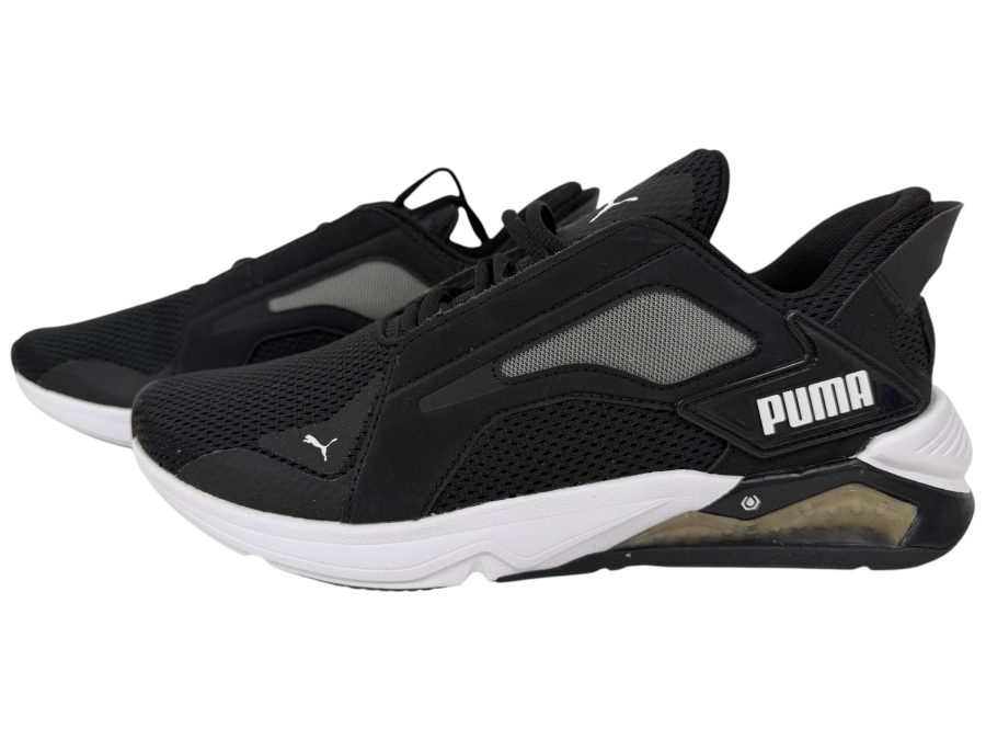 New Puma Women's LQDCELL Method Sneakers Size 8.5 Black White Athletic Training Running Shoes (HA)