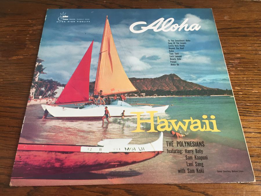 Polynesians, The ‎- Aloha Hawaii - Crown Records - 5044 [Photo 1]