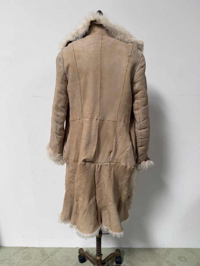 Barneys New York Italian Shearling Coat - See Photos for Condition Size 44 (X-Small) (HA) [Photo 6]