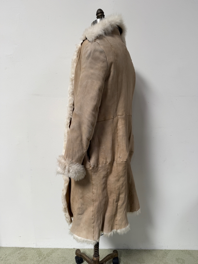 Barneys New York Italian Shearling Coat - See Photos for Condition Size 44 (X-Small) (HA) [Photo 4]