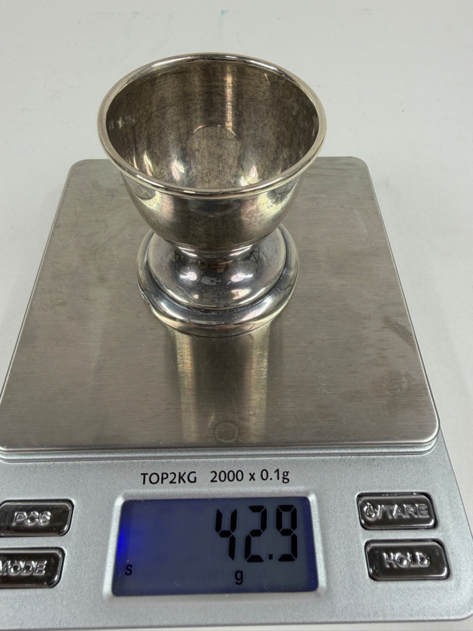 Just Added - Weight Sterling Silver Footed Cup 42.9g [Photo 4]