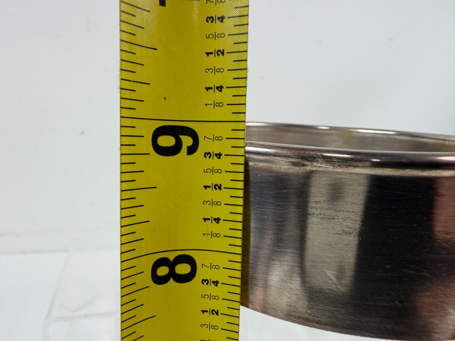 Just Added - Vintage Dorothy Thorpe Silver Band Glass Pitcher 9'H [Photo 5]