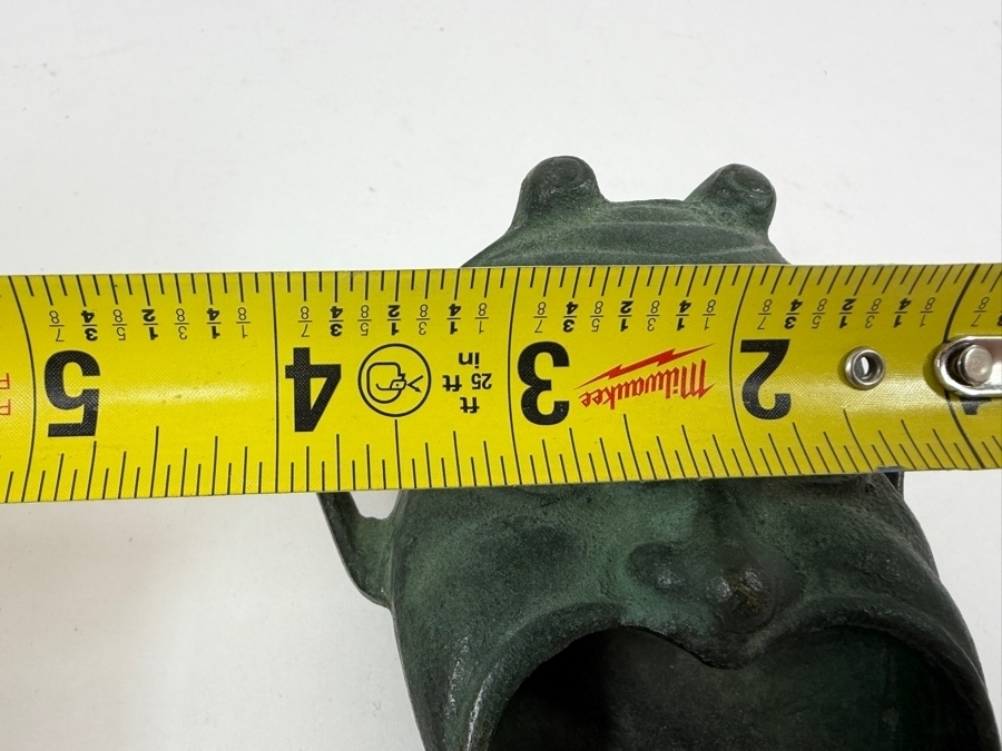 Just Added - Vintage Patinated Bronze Incense Burner Ashtray 4'W [Photo 5]