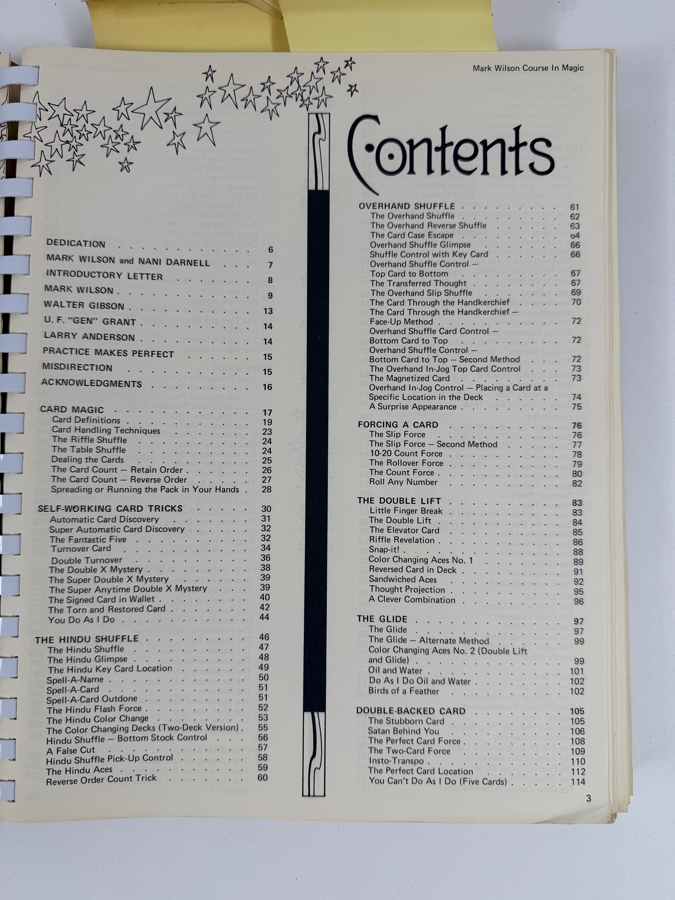 Just Added - Vintage 1975 Mark Wilson Course In Magic [Photo 5]