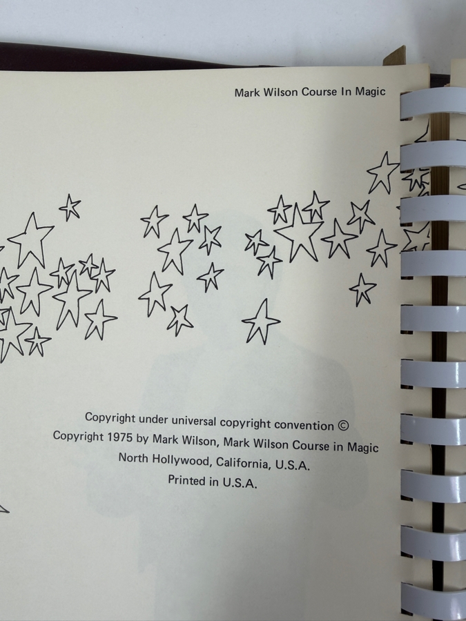 Just Added - Vintage 1975 Mark Wilson Course In Magic [Photo 4]