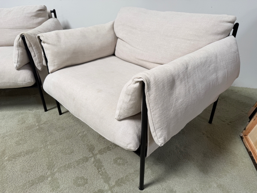 Alva Armchair designed by Sarah Ellison for Ellison Studios 37'W X 31'D X 25'H (HA) [Photo 5]