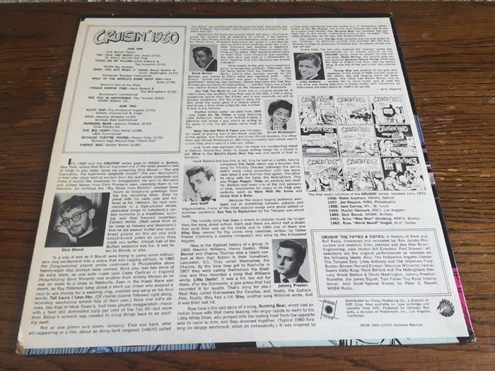 Cruisin' 1960 - Increase Records ‎- INCM 2005 [Photo 2]