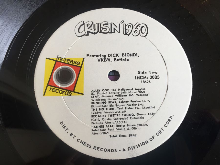 Cruisin' 1960 - Increase Records ‎- INCM 2005 [Photo 6]