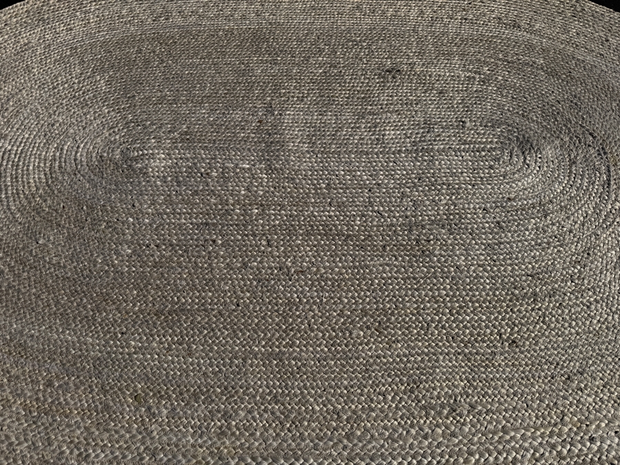NuLoom 5' X 8' Oval 100% Jute Area Rug Made In India (HA) [Photo 3]