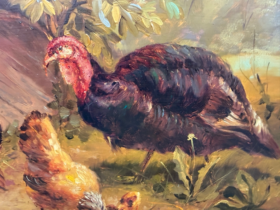 Bernhard De Jong (B. 1950, Dutch) Original Painting On Board 19.5 X 15.5 Framed 27 X 23 Retailed $2,500 (RSF) [Photo 6]