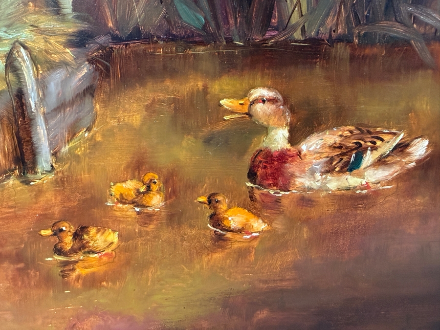 Bernhard De Jong (B. 1950, Dutch) Original Painting On Board 19.5 X 15.5 Framed 27 X 23 Retailed $2,500 (RSF) [Photo 9]