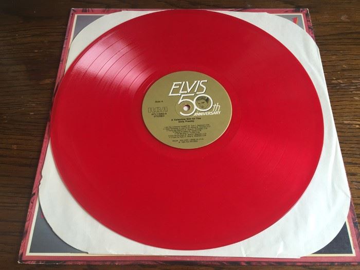 Elvis Presley ‎- A Valentine Gift For You - RCA ‎- AFL1-5353 - Red Vinyl [Photo 3]